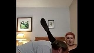 Skinny Dancer Public Pussy Licking Pleasure